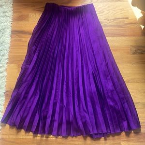 ZARA Purple Maxi Skirt